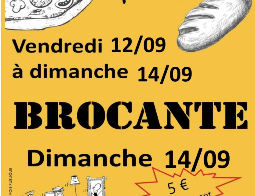 🎊FÊTE DU FOUR & BROCANTE