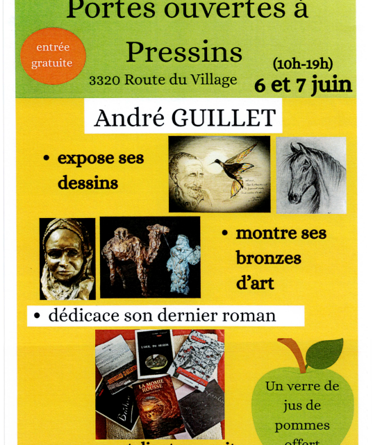 PORTES OUVERTES ANDRE GUILLET